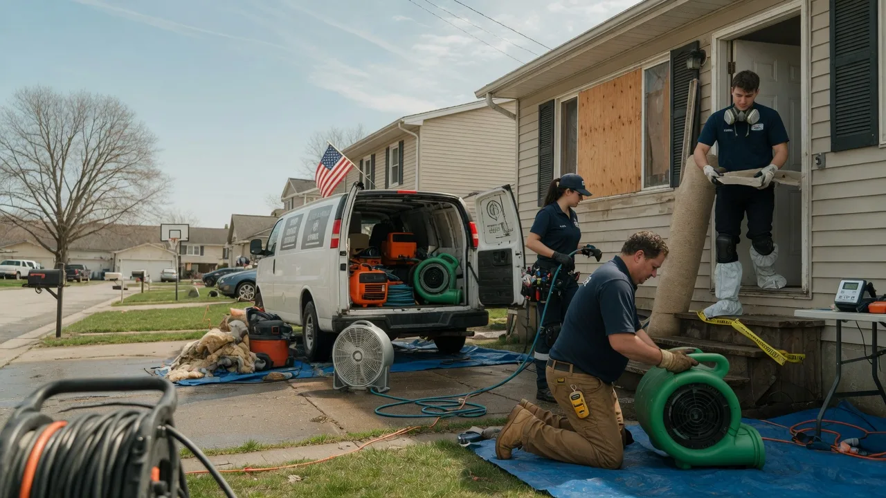 Water Damage Restoration in Farmington, MI near me